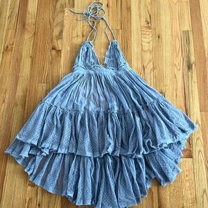 FREE PEOPLE 100 degrees mini dress size small moon RARE